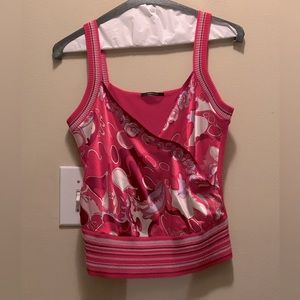 Elie Tahari - Floral Paisley Blouse - Petite Medium